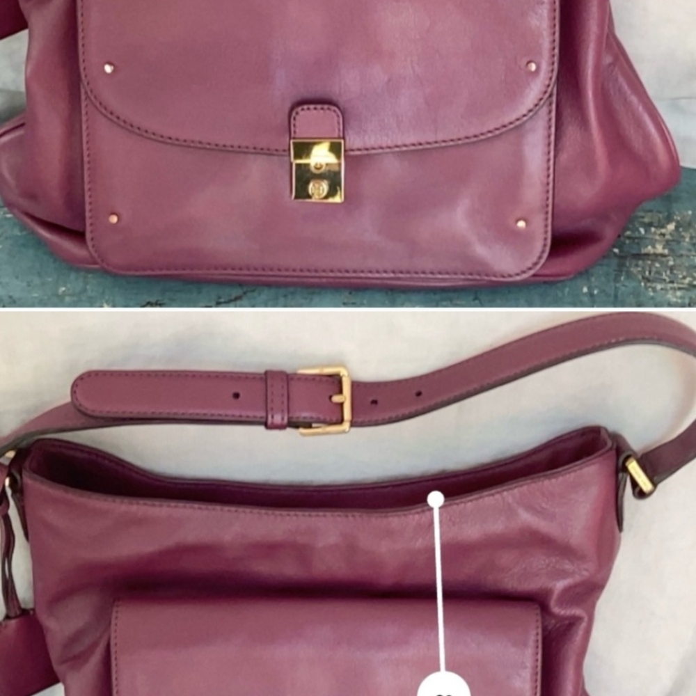 Elegant Purple Shoulder Bag - Picture 10 of 12